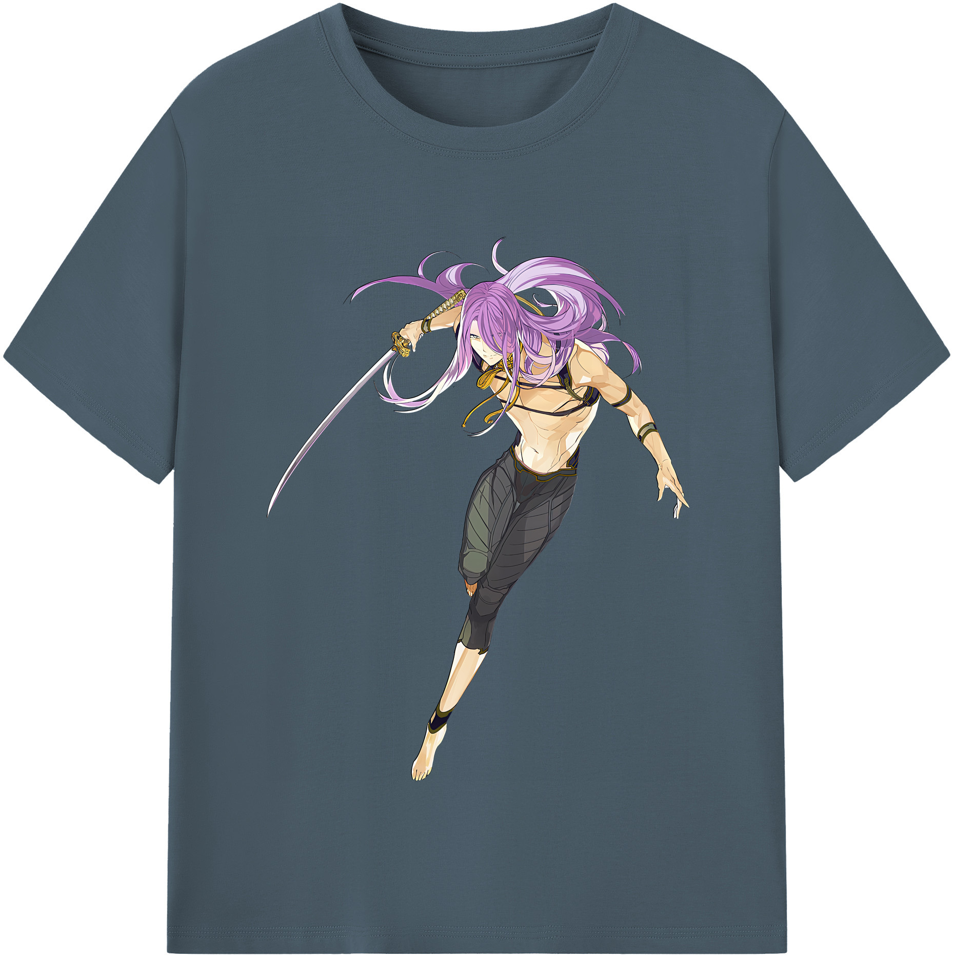 （画像用） 刀剣乱舞 Touken Ranbu 綿100％半袖Tシャツ（フロントプリント）